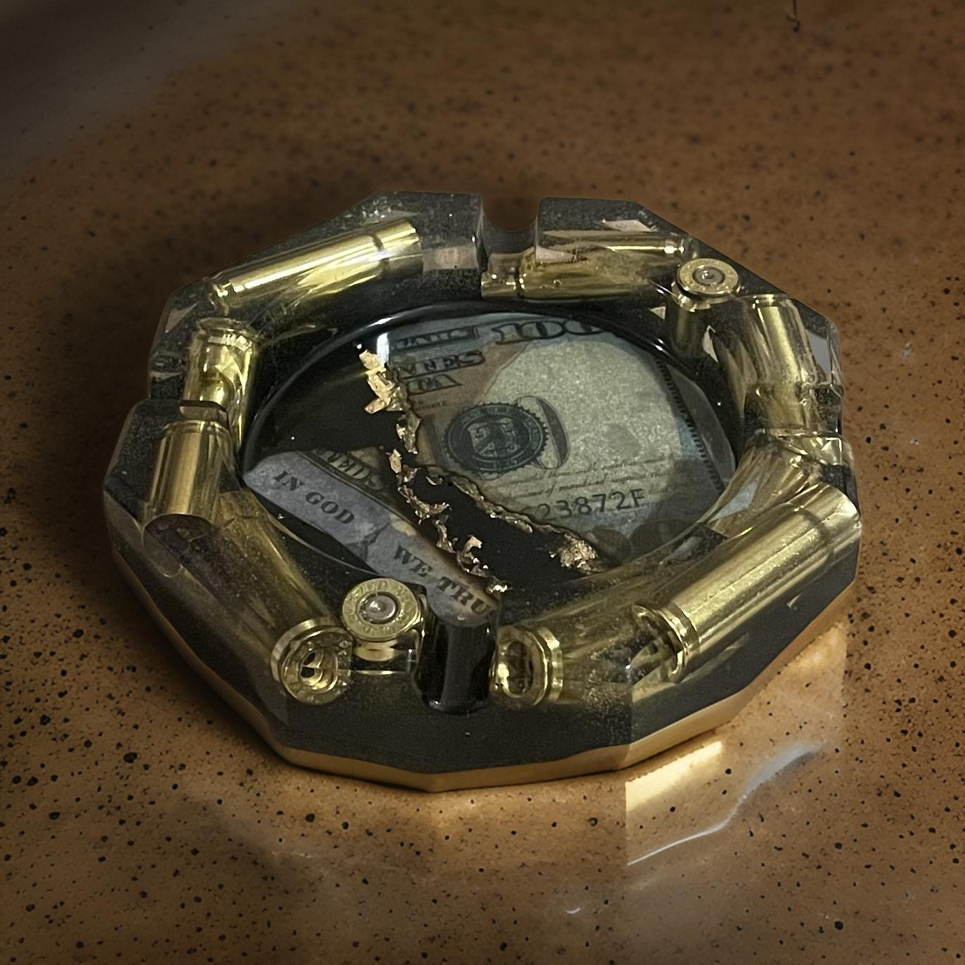 Bullet Casing Ashtrays - Round