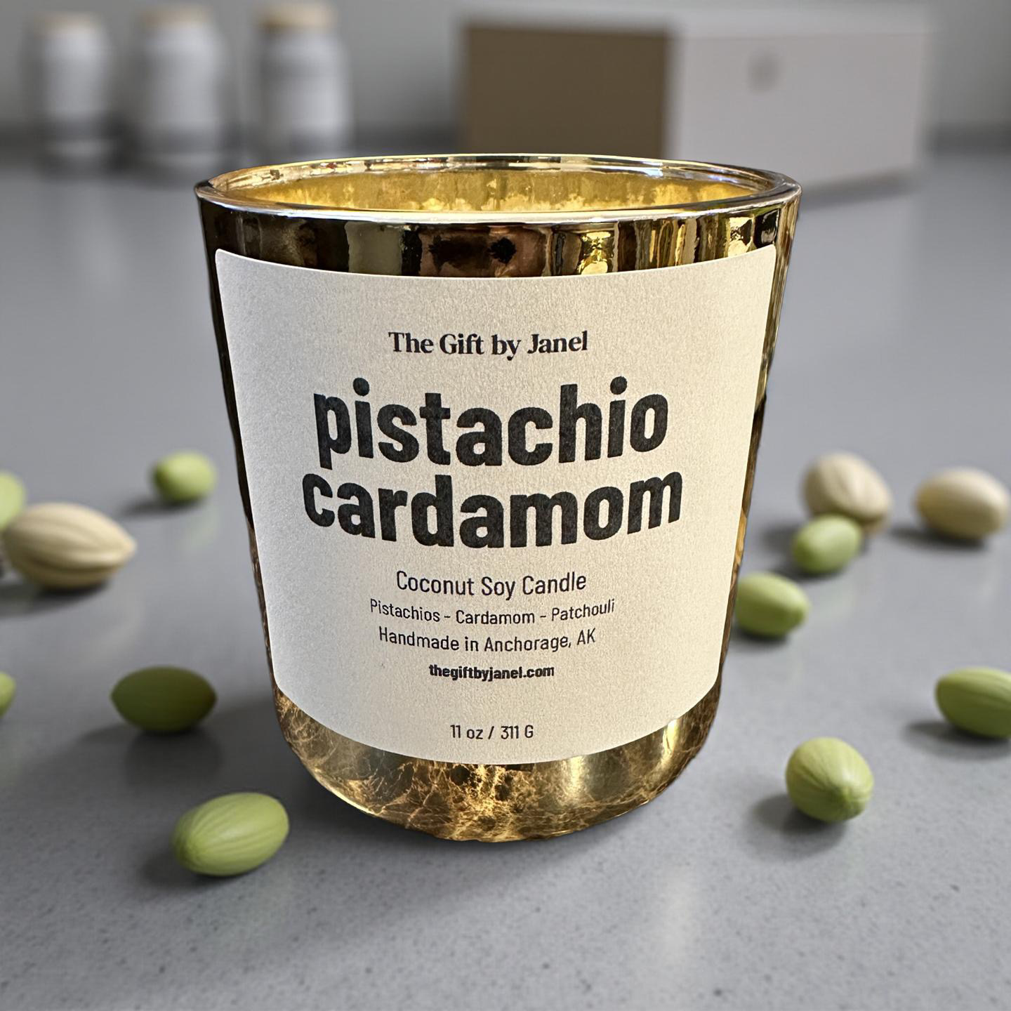 Pistachio Cardamom Candle