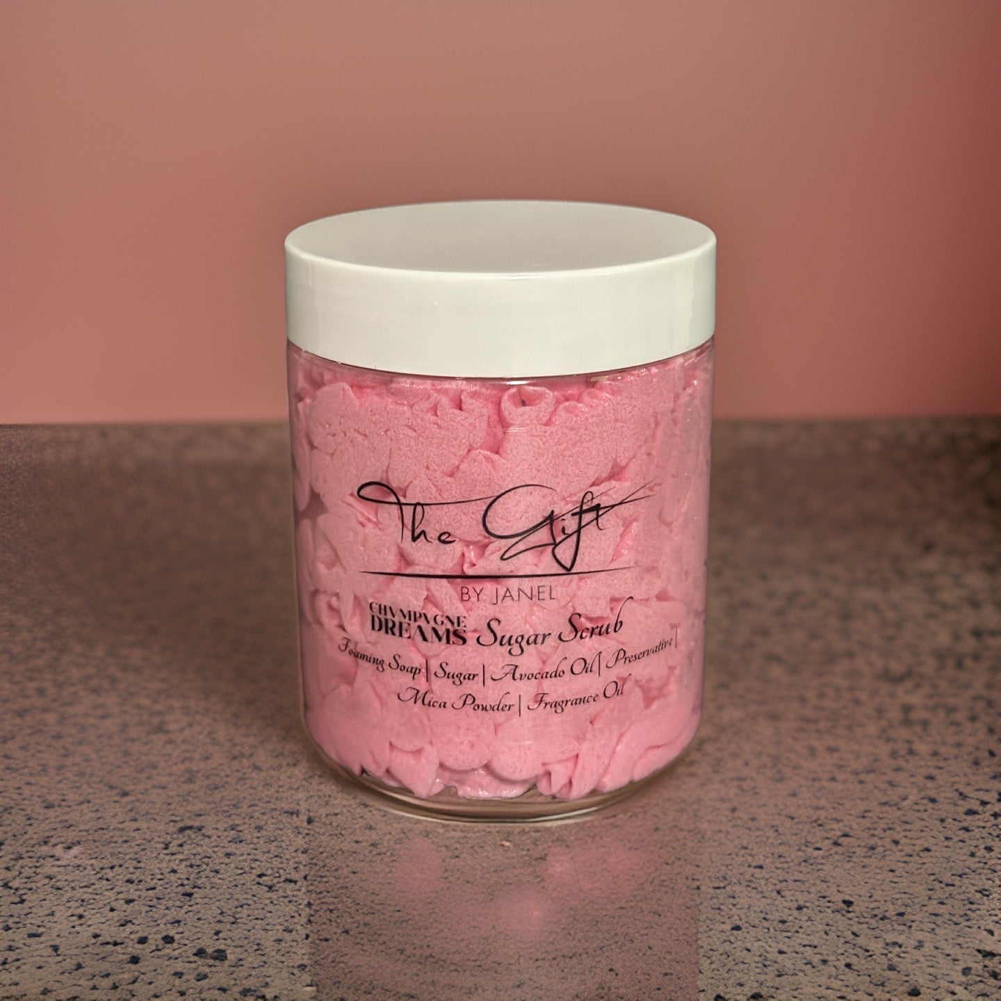 CHVMPVGNE Dreams Foaming Soap Sugar Scrub