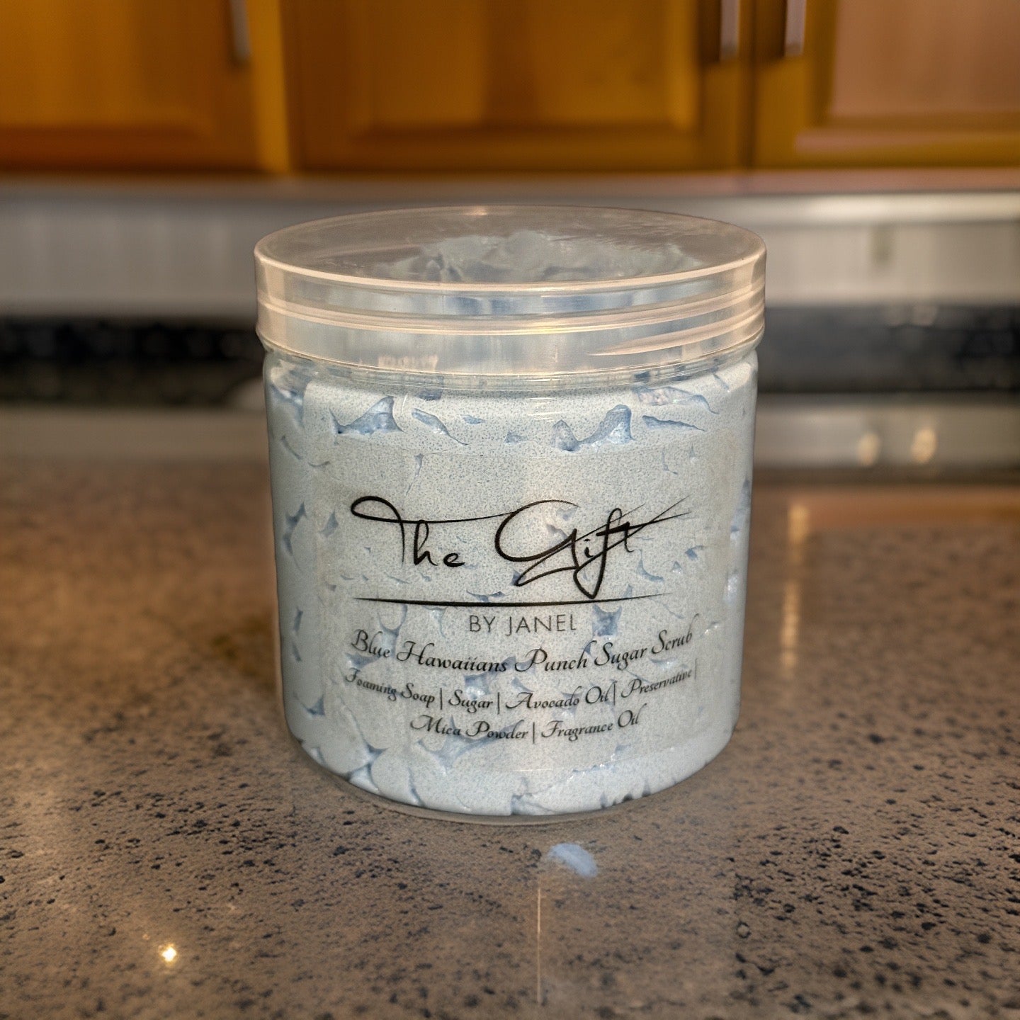 Blue Hawaiians Punch Foaming Soap Sugar Scrub