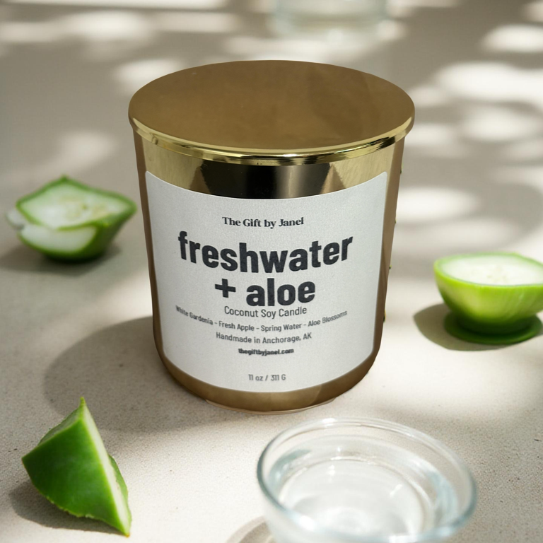 Freshwater + Aloe Candle