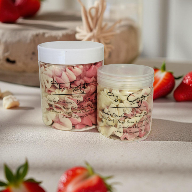 Bourbon Strawberry + Vanilla Body Butter