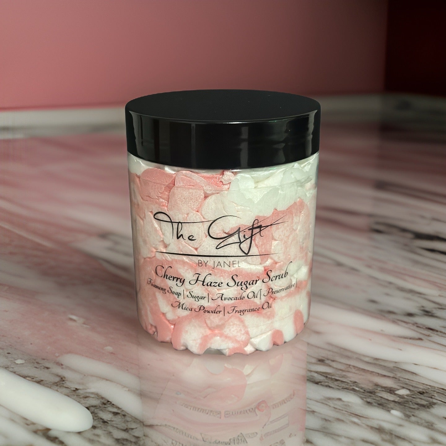 Cherry Haze Foaming Soap Sugar Scrub