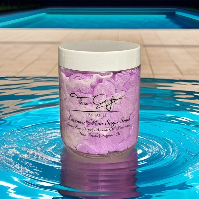 Lavender Mint Foaming Soap Sugar Scrub