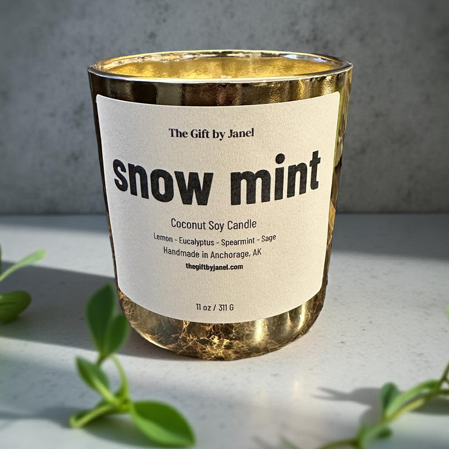 Snow Mint Candle
