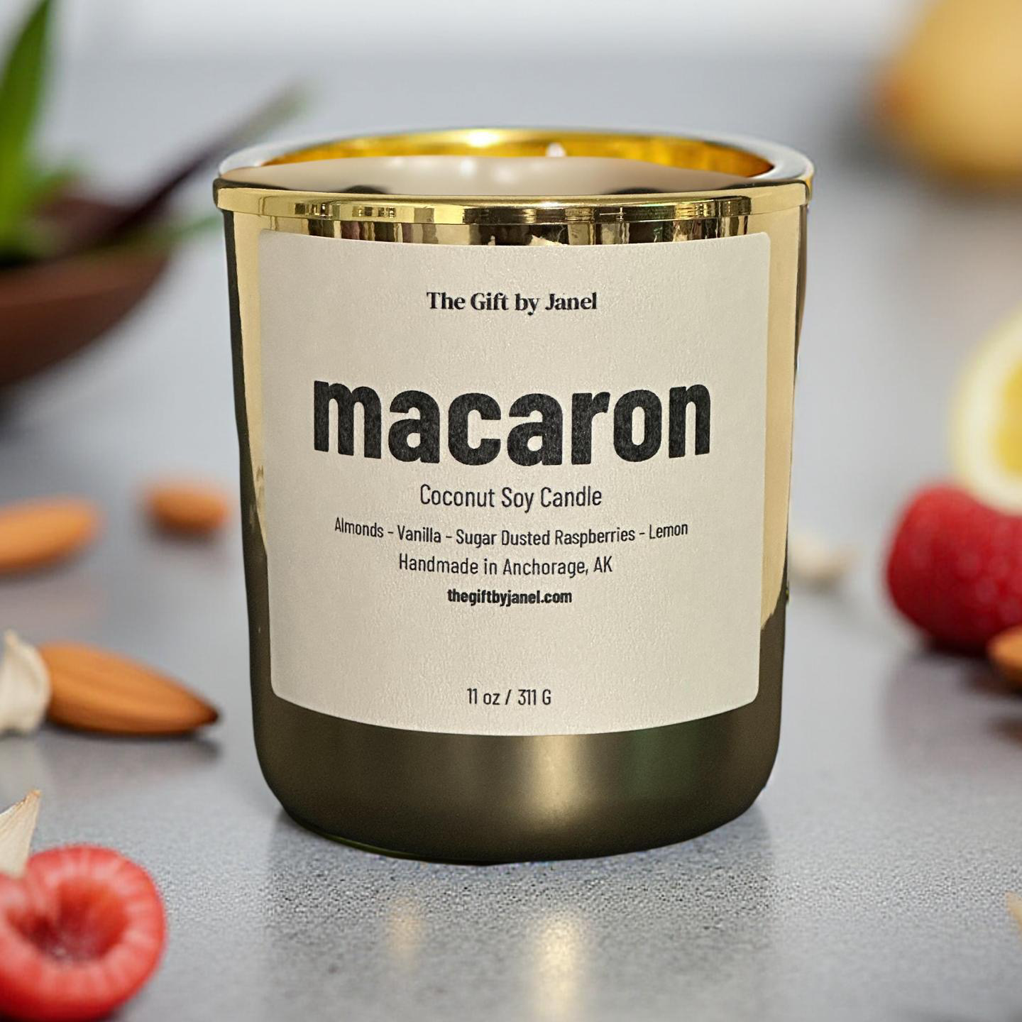 Macaron Candle
