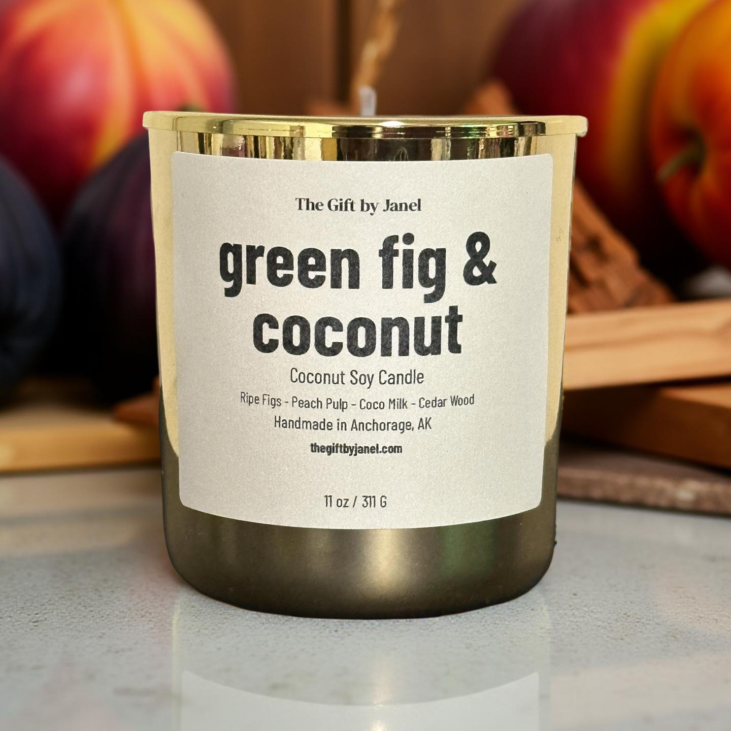 Green Fig & Coconut Candle