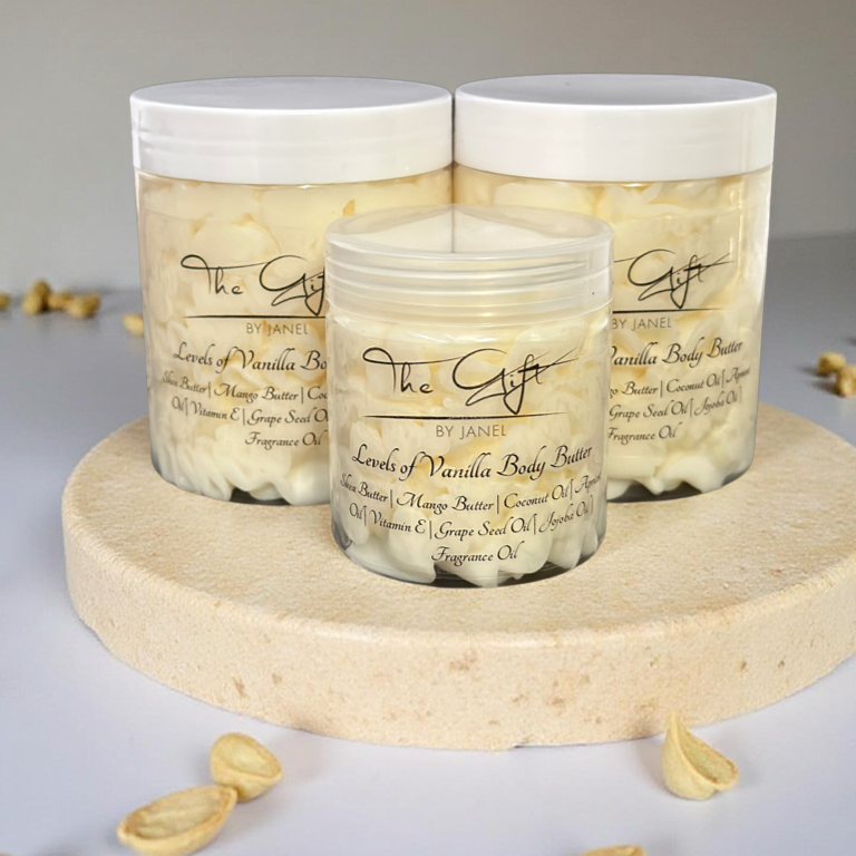 Layers of Vanilla Body Butter