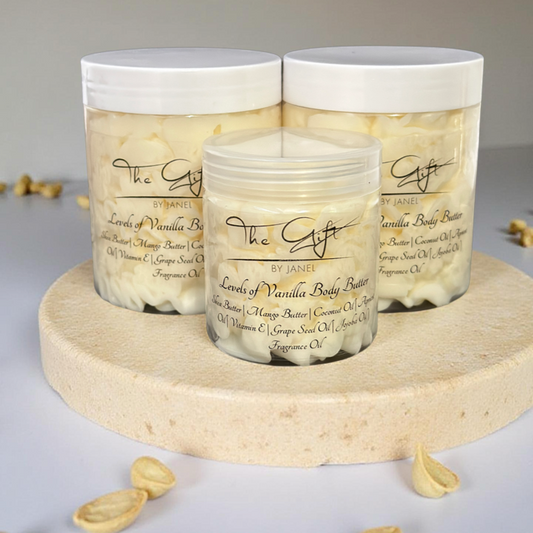 Layers of Vanilla Body Butter