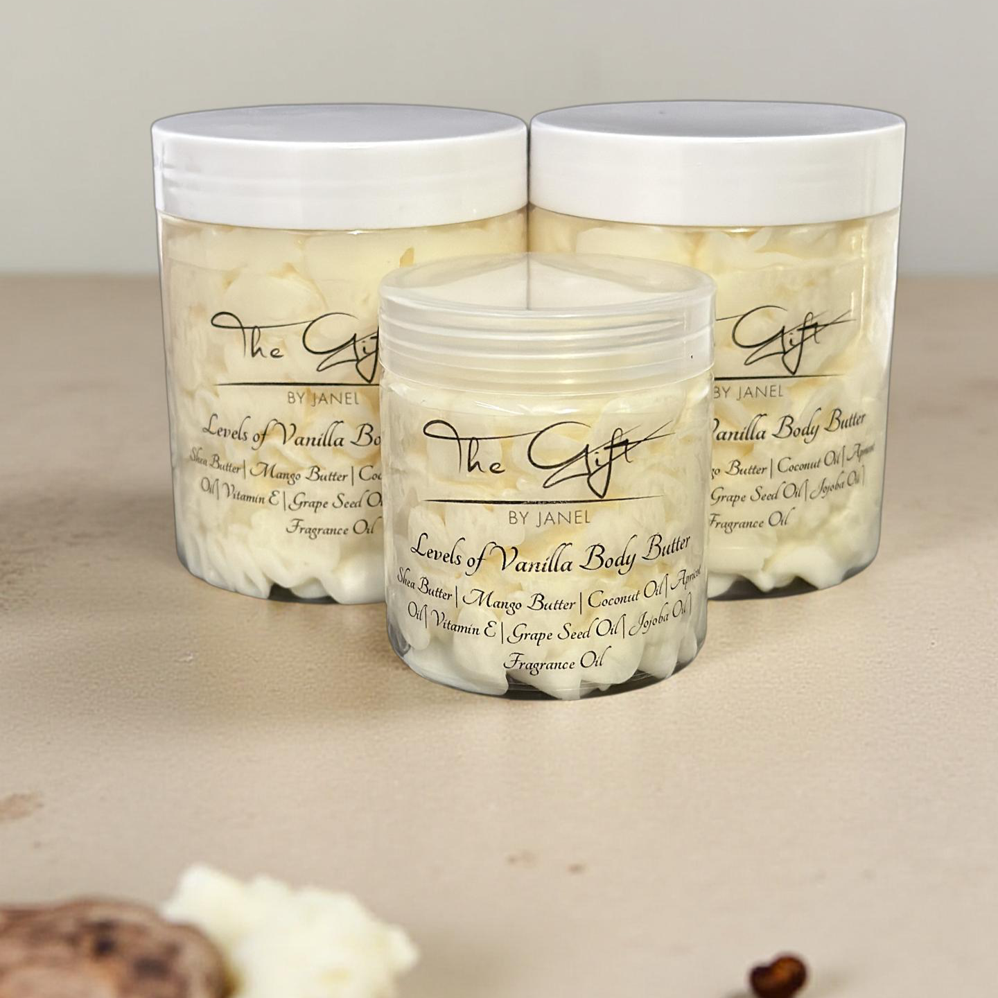 Layers of Vanilla Body Butter