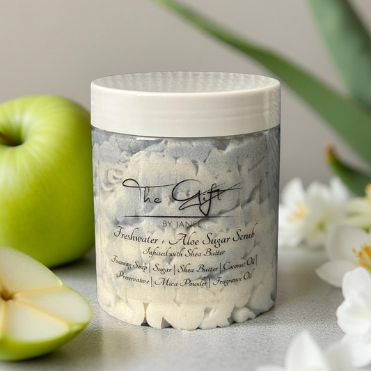 Freshwater + Aloe Foaming Soap Sugar Scrub
