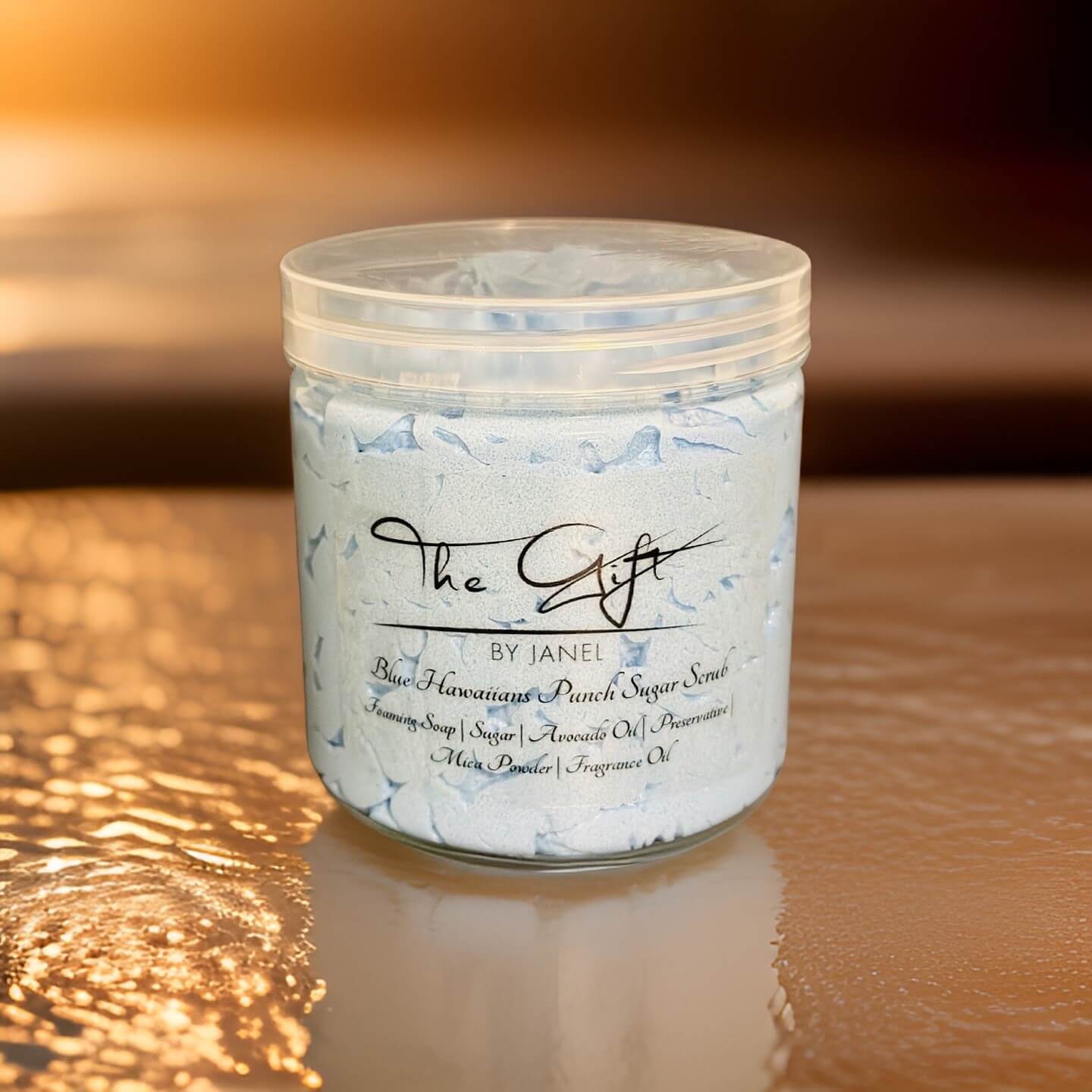 Blue Hawaiians Punch Foaming Soap Sugar Scrub